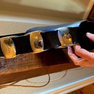 Salvatore Ferragamo bag leather 1990 RARE Shoulder bag Leather